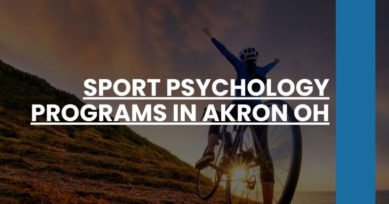 Sport Psychology Programs in Akron OH Feature Image