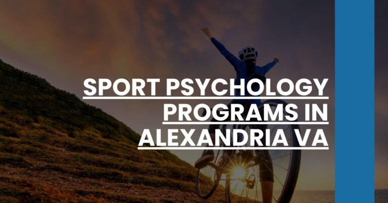 Sport Psychology Programs in Alexandria VA Feature Image