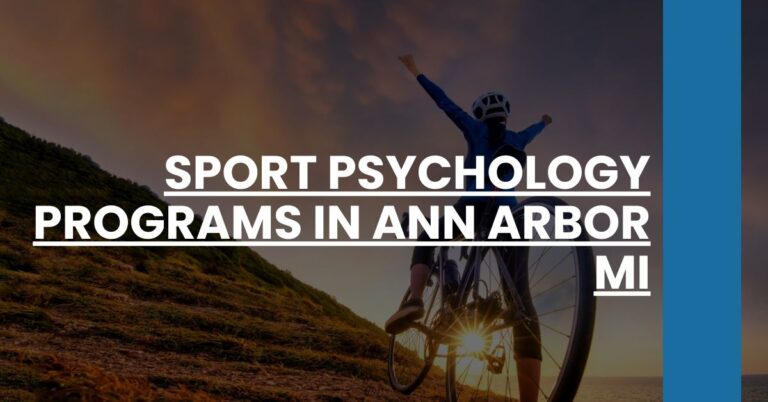 Sport Psychology Programs in Ann Arbor MI Feature Image