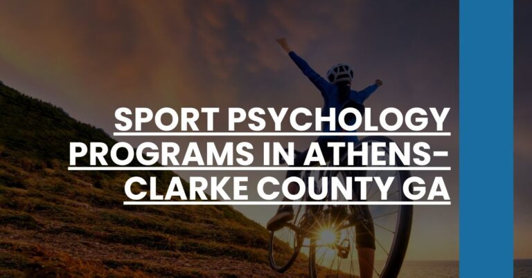 Sport Psychology Programs in Athens-Clarke County GA Feature Image