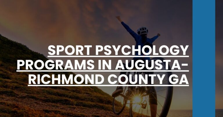 Sport Psychology Programs in Augusta-Richmond County GA Feature Image