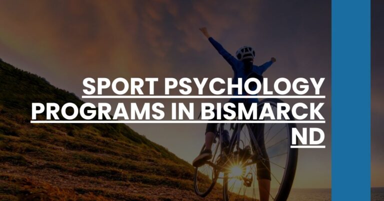 Sport Psychology Programs in Bismarck ND Feature Image