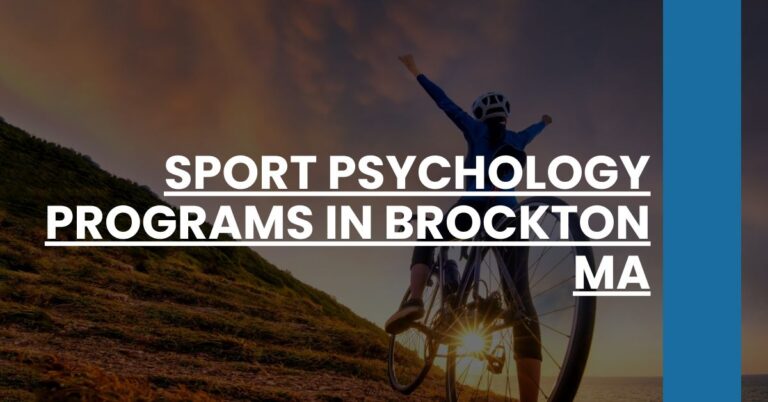 Sport Psychology Programs in Brockton MA Feature Image