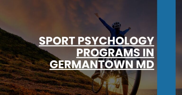 Sport Psychology Programs in Germantown MD Feature Image