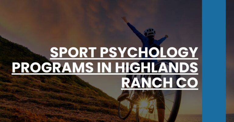 Sport Psychology Programs in Highlands Ranch CO Feature Image