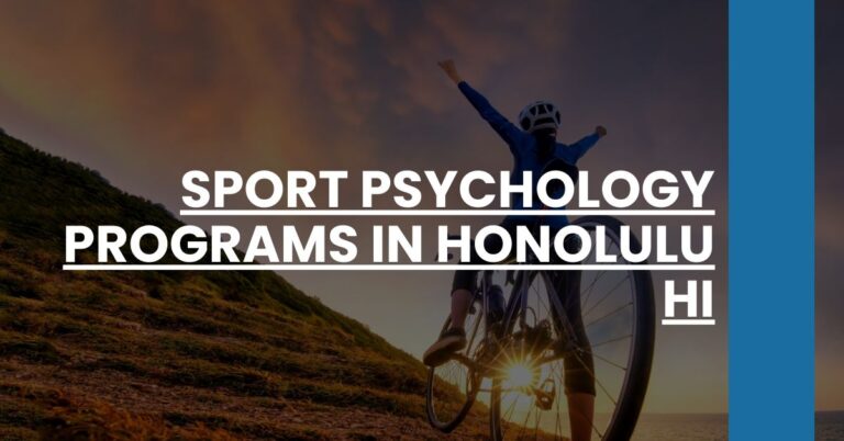 Sport Psychology Programs in Honolulu HI Feature Image