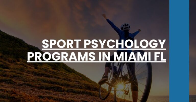 Sport Psychology Programs in Miami FL Feature Image