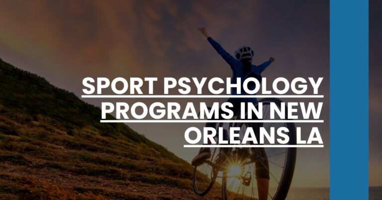 Sport Psychology Programs in New Orleans LA Feature Image