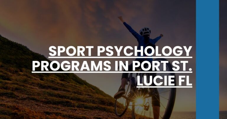 Sport Psychology Programs in Port St