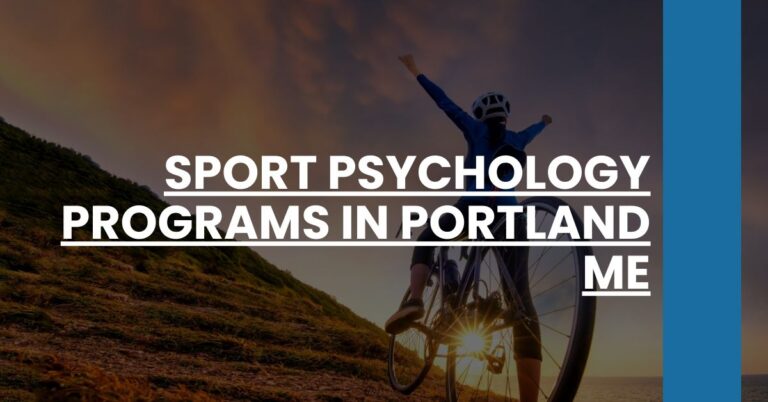 Sport Psychology Programs in Portland ME Feature Image