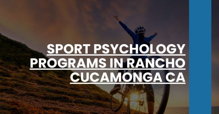 Sport Psychology Programs in Rancho Cucamonga CA Feature Image