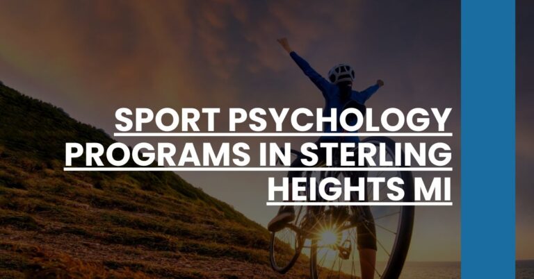 Sport Psychology Programs in Sterling Heights MI Feature Image