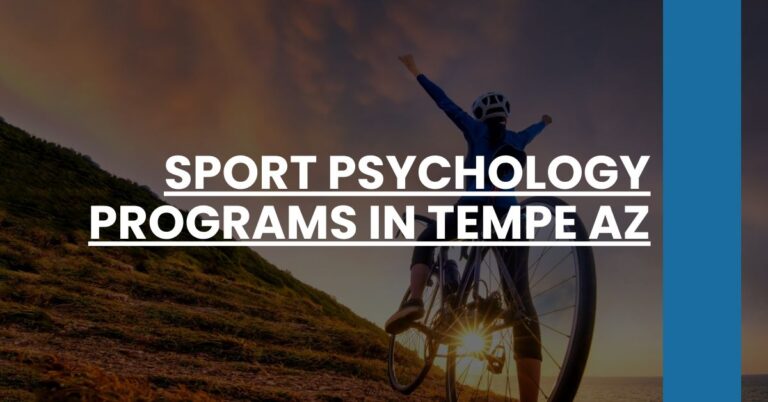 Sport Psychology Programs in Tempe AZ Feature Image