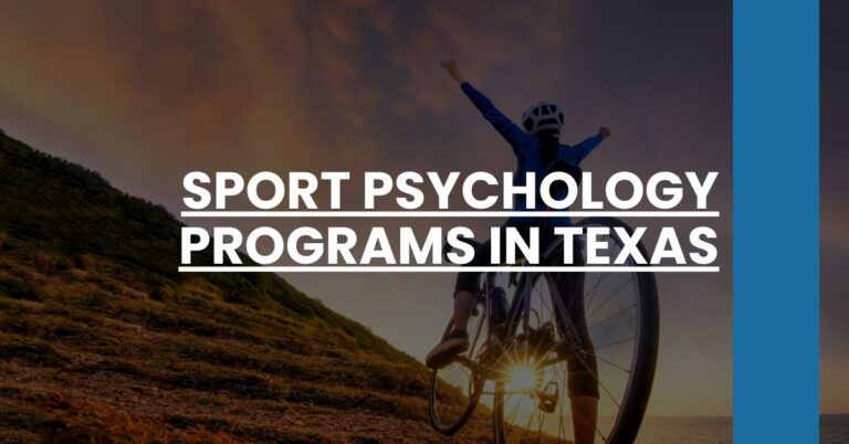 Sport Psychology Programs in Texas Feature Image