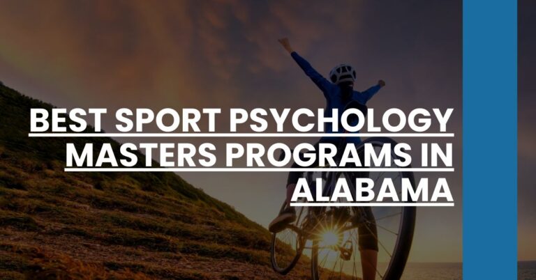 Best Sport Psychology Masters Programs In Alabama Feature Image