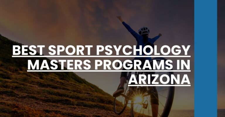 Best Sport Psychology Masters Programs In Arizona Feature Image