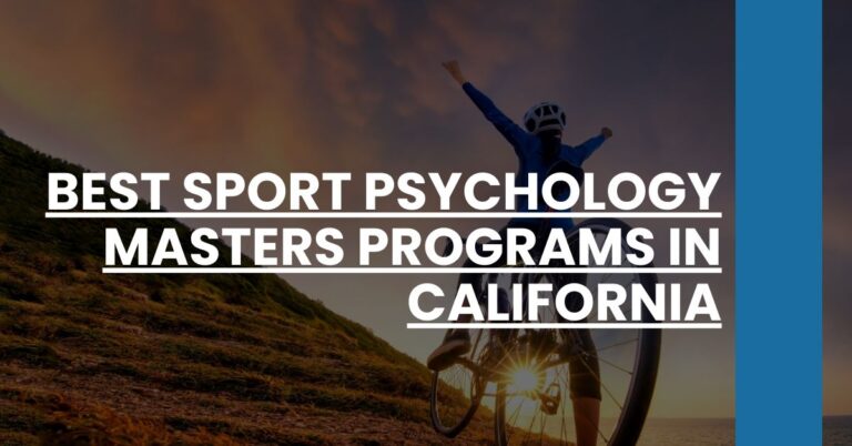 Best Sport Psychology Masters Programs In California Feature Image