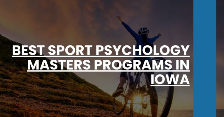 Best Sport Psychology Masters Programs In Iowa Feature Image