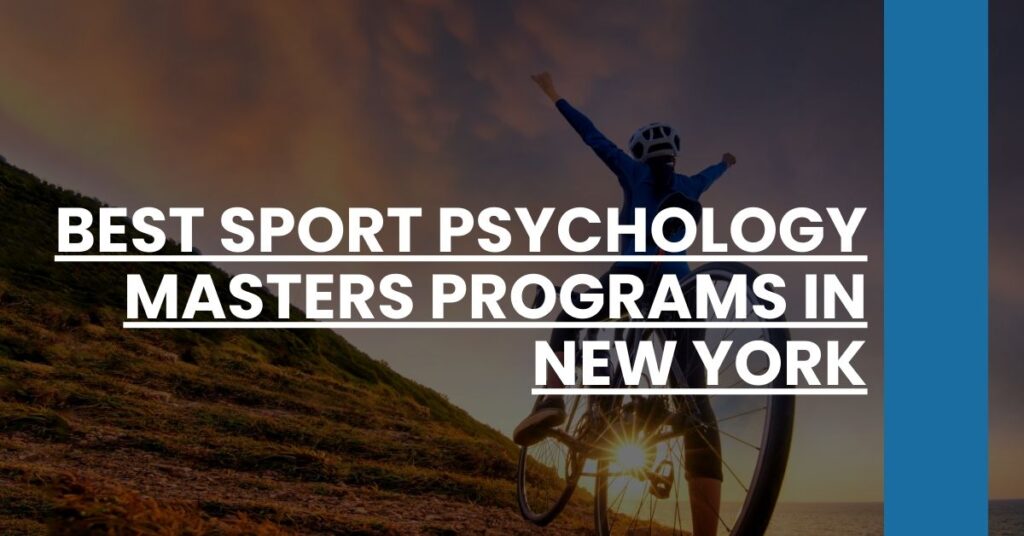 Best Sport Psychology Masters Programs In New York Feature Image