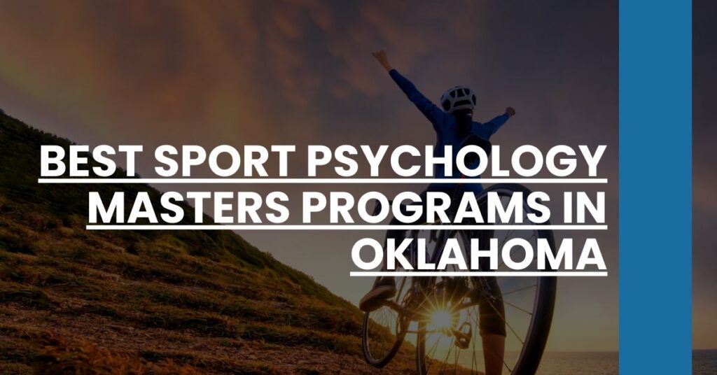 Best Sport Psychology Masters Programs In Oklahoma Feature Image