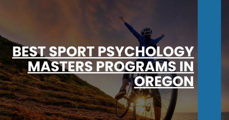 Best Sport Psychology Masters Programs In Oregon Feature Image