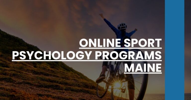 Online Sport Psychology Programs Maine Feature Image