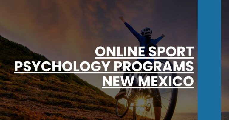 Online Sport Psychology Programs New Mexico Feature Image