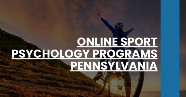 Online Sport Psychology Programs Pennsylvania Feature Image