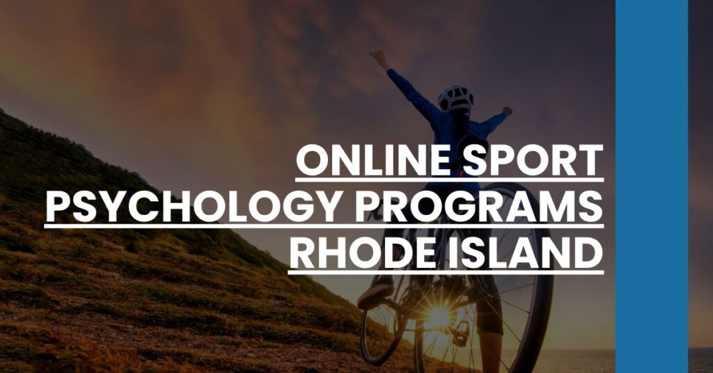 Online Sport Psychology Programs Rhode Island Feature Image