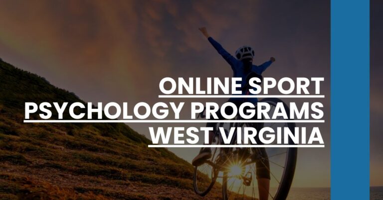 Online Sport Psychology Programs West Virginia Feature Image