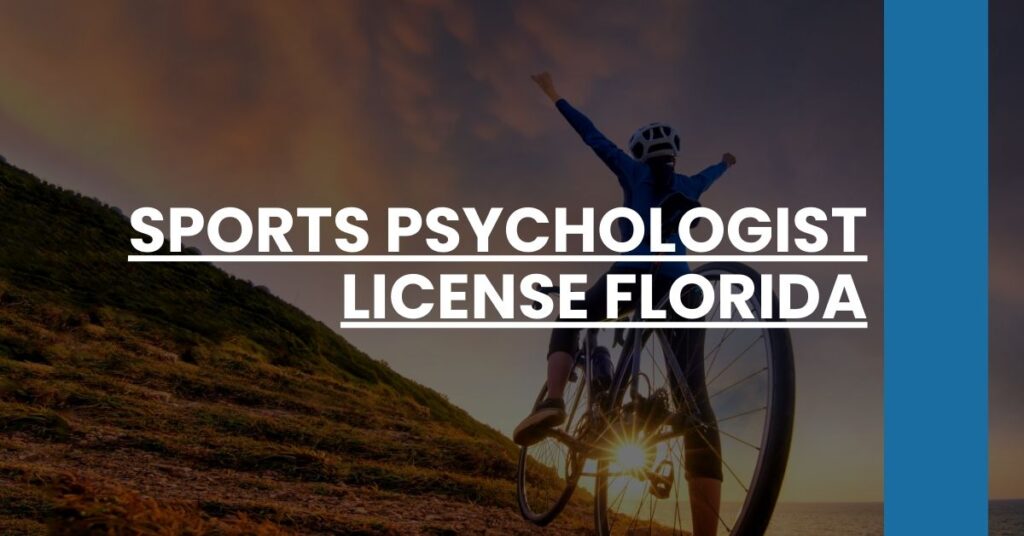 Sports Psychologist License Florida Feature Image