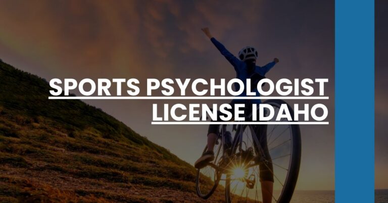 Sports Psychologist License Idaho Feature Image