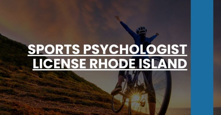 Sports Psychologist License Rhode Island Feature Image