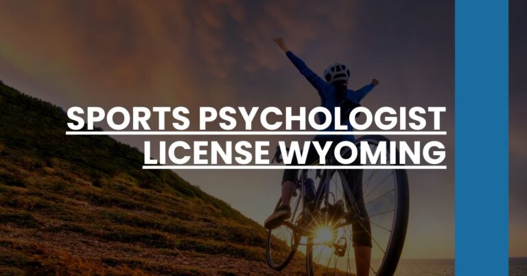 Sports Psychologist License Wyoming Feature Image